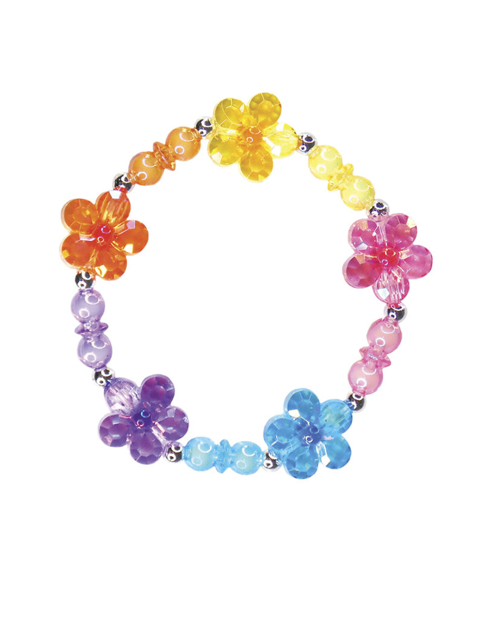Flower Rainbow Bracelet