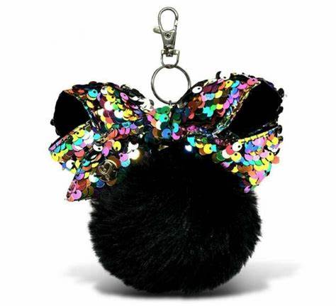 JOJO 5" BOW KEY CHAIN