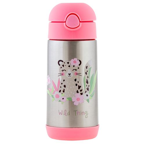 DOUBLE WALL SS BOTTLE LEOPARD