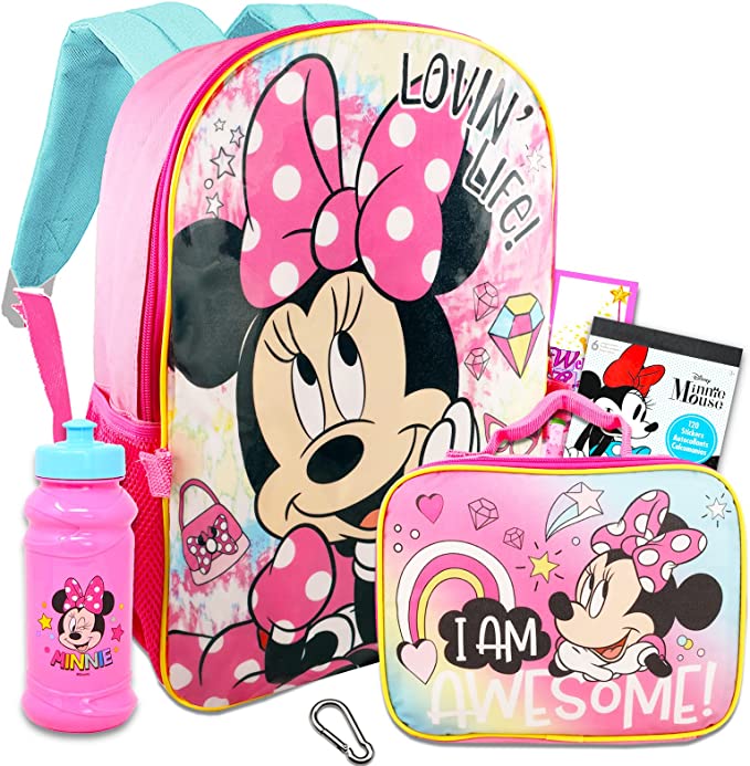 Minnie Backpack w Lunch Kit