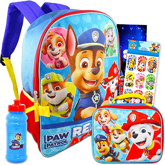 Paw Patrol Backpack w Lunchkit