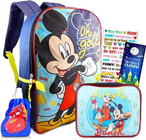 Mickey Backpack w Lunch Kit