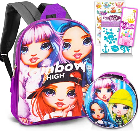 Rainbow High Backpack W Lunchkit