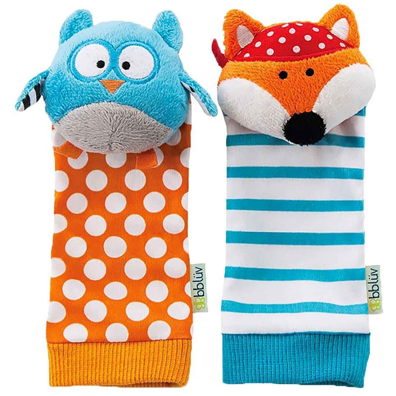 Duo Foot Finders Owl and Fox