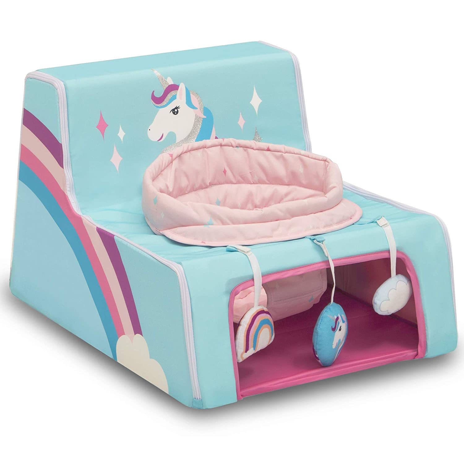 Sit N Play Seat Blue Unicorn