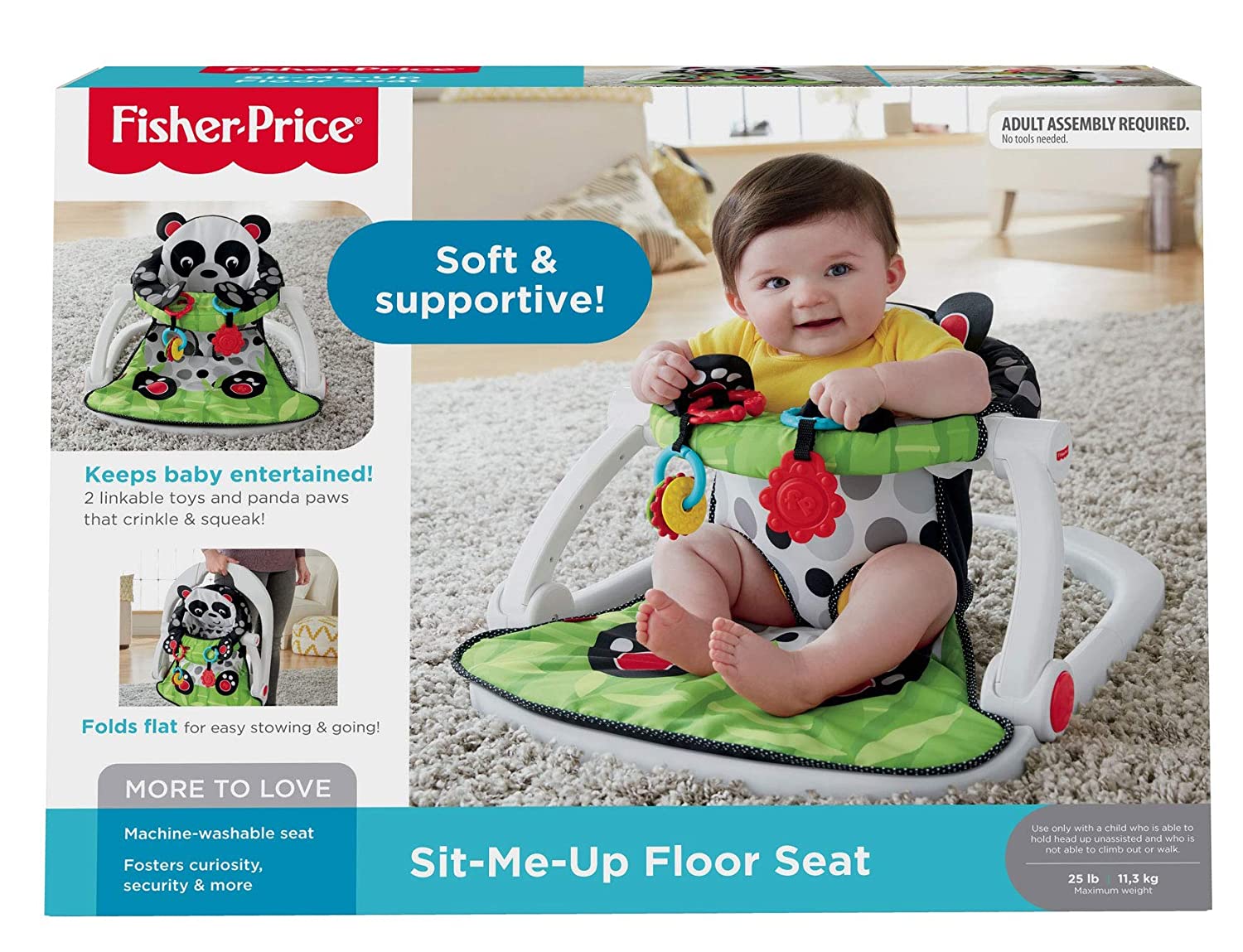 SIT-ME-UP FLOOR SEAT - PANDA