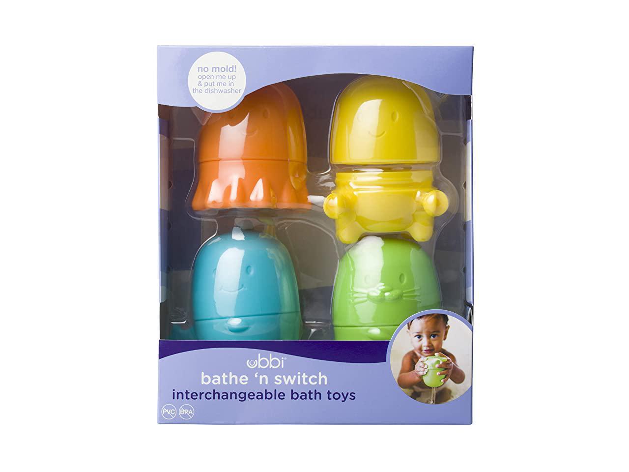 Interchangeable Bath Toys