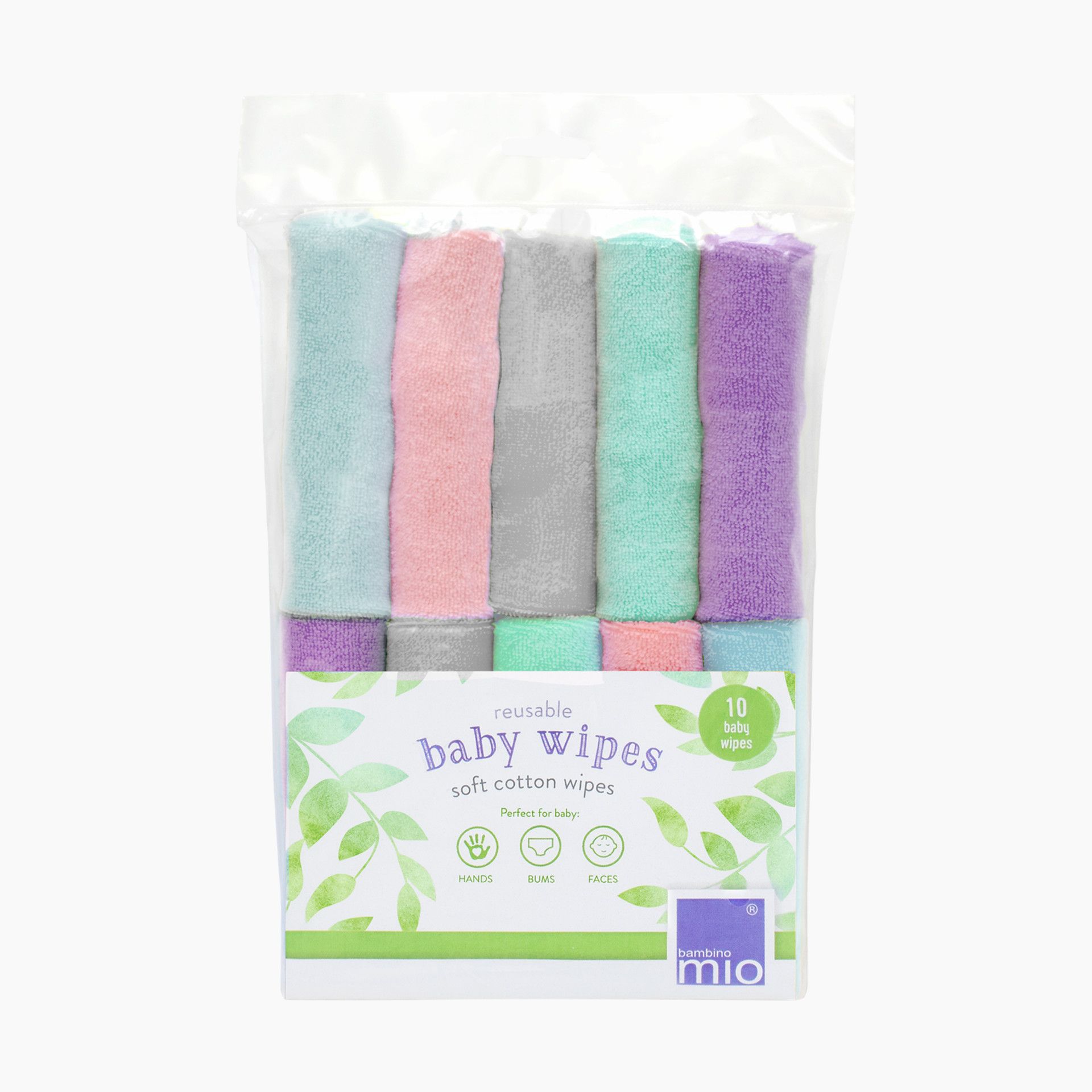Reusable Wipes 10pk-Clouds