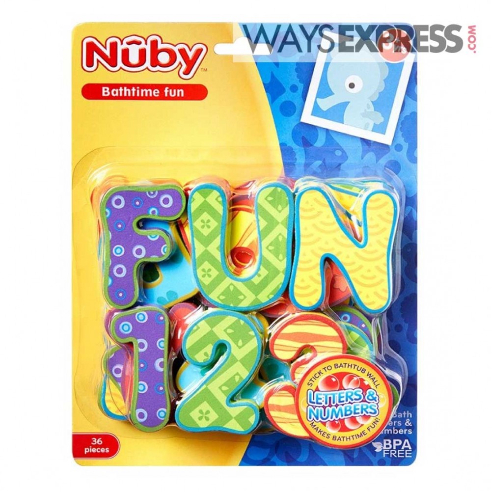 Nuby 36pc Foam Alphabet