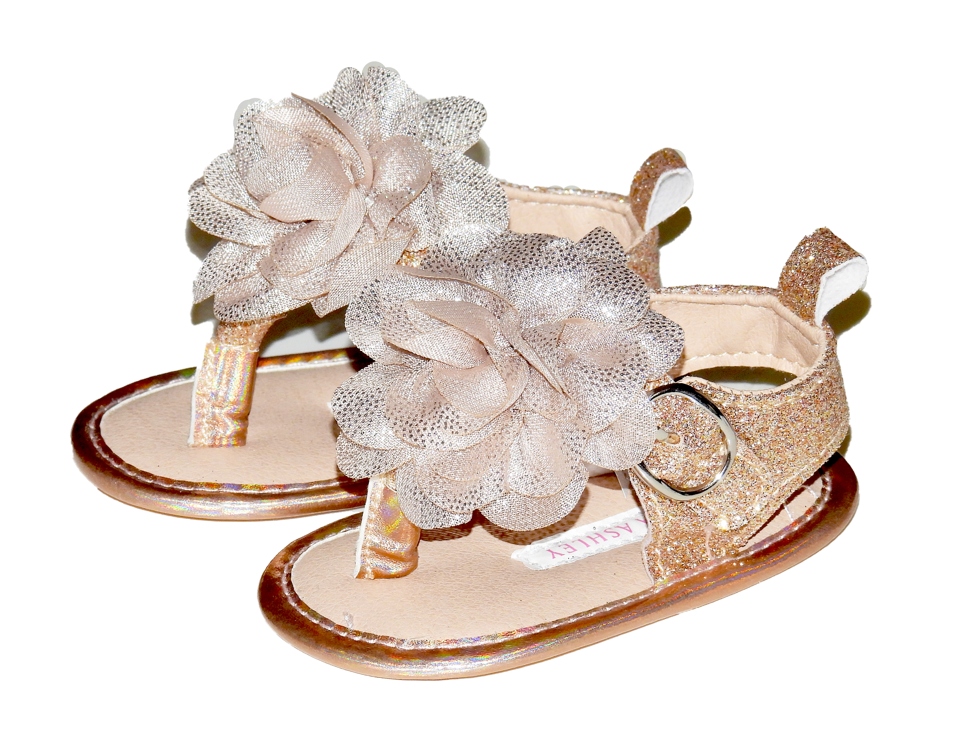 ROSE/GOLD SANDALS