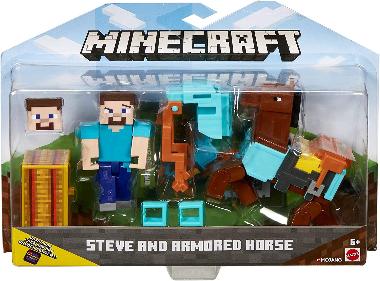 MINECRAFT 2PK FIGURE