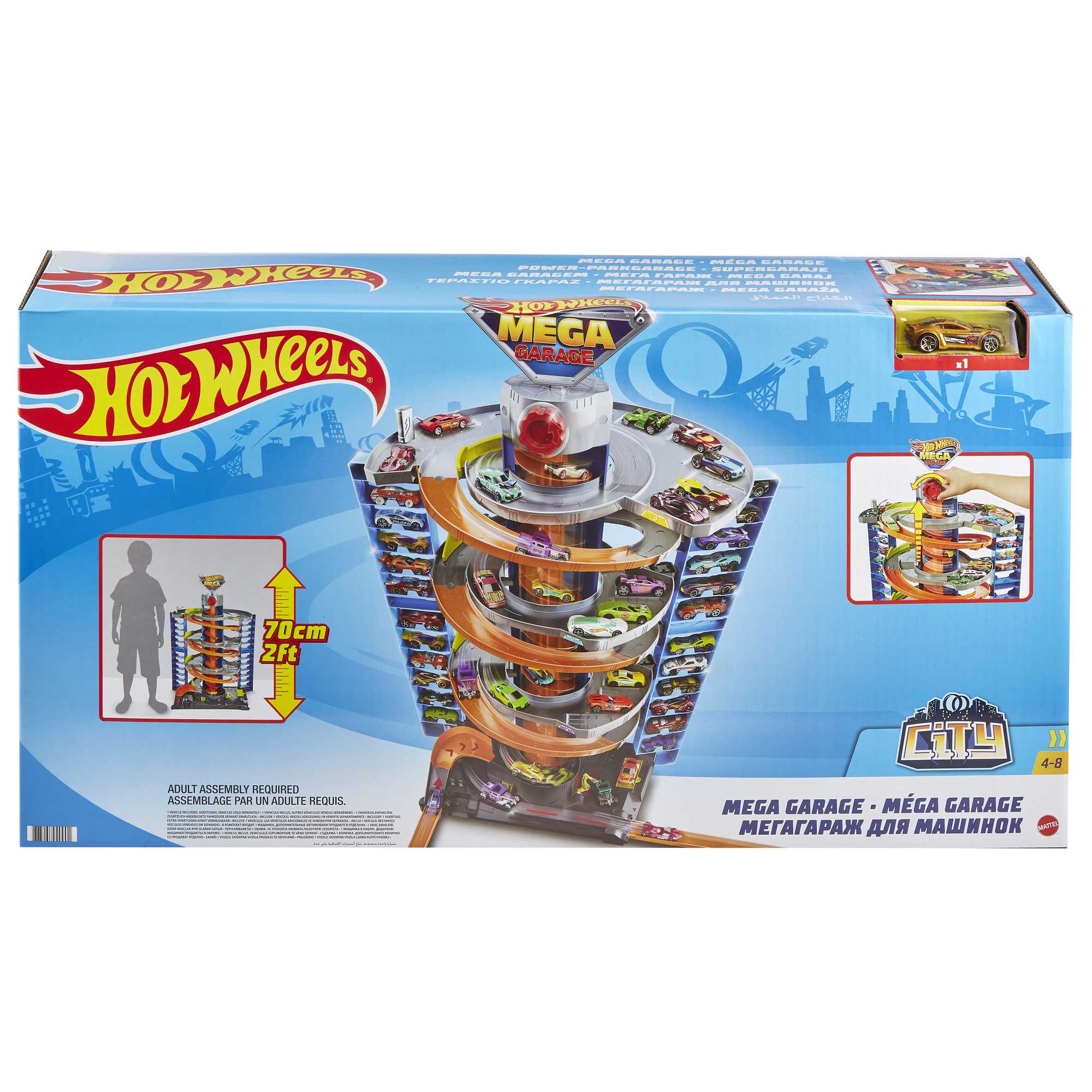 HW CITY 50 MEGA GARAGE