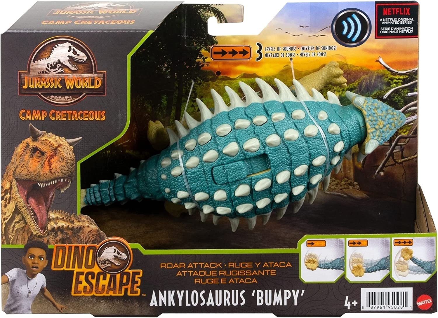 ROAR ATTACK ANKYLOSAURUS