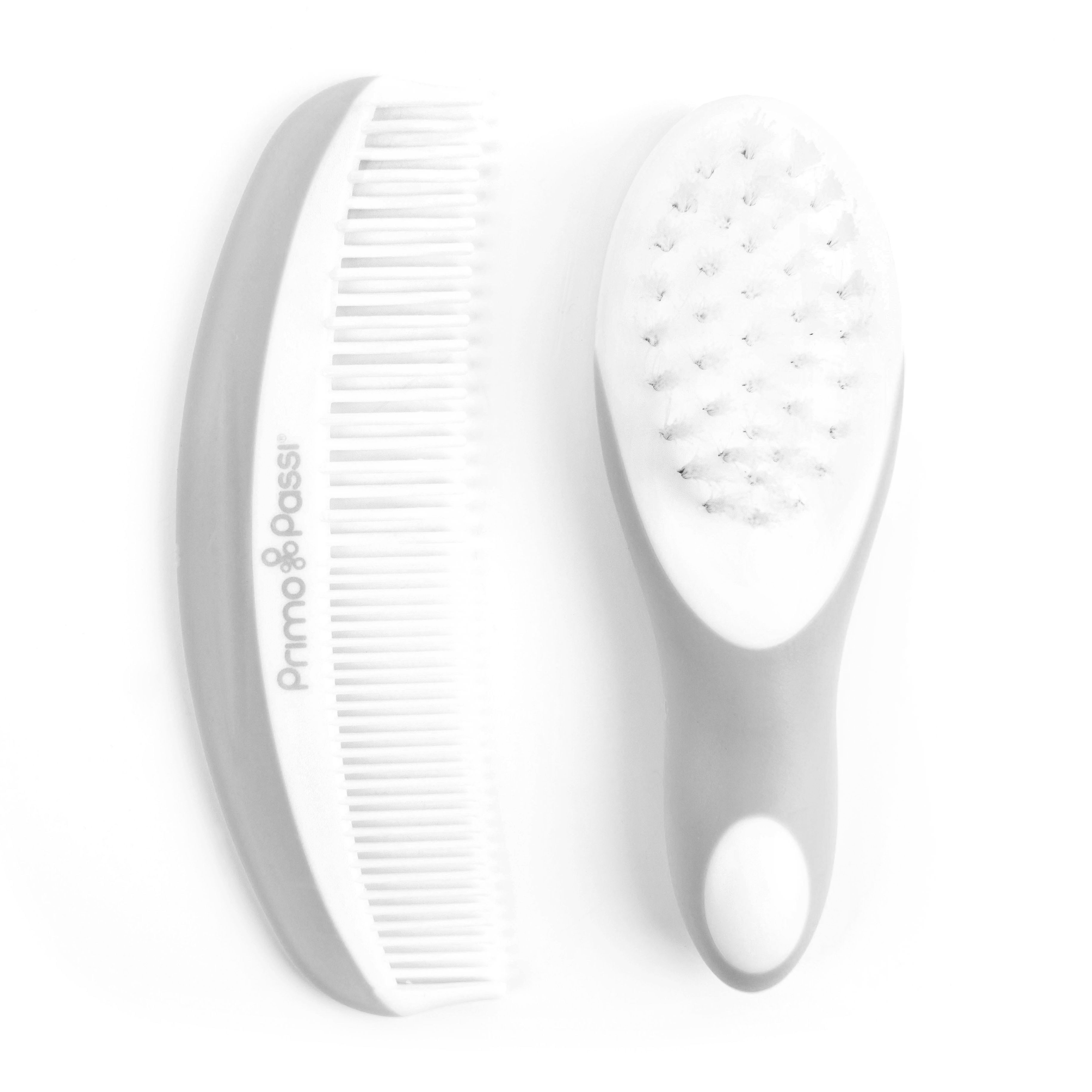 Comb And Brush Set Grey