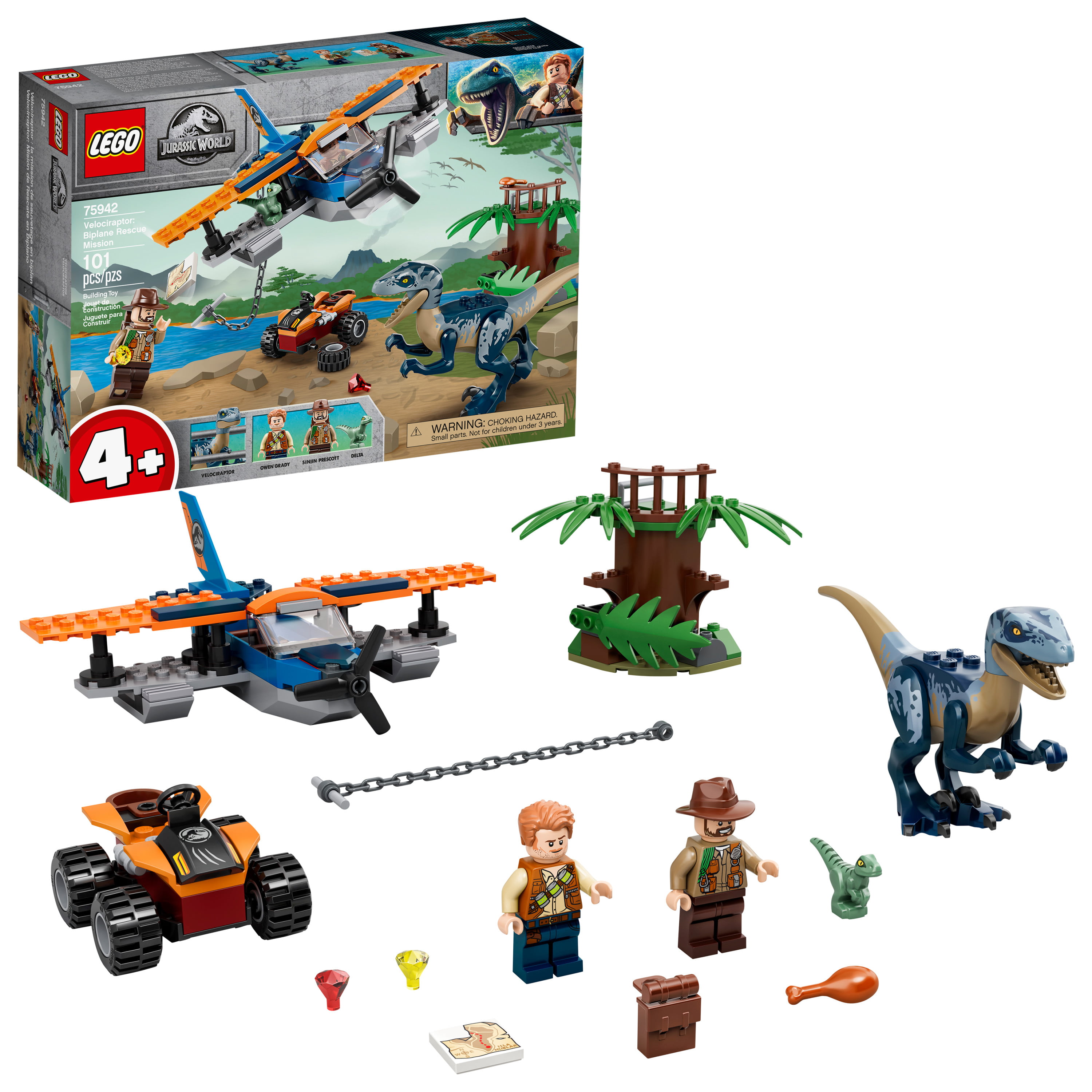 Velociraptor: Biplane Rescue