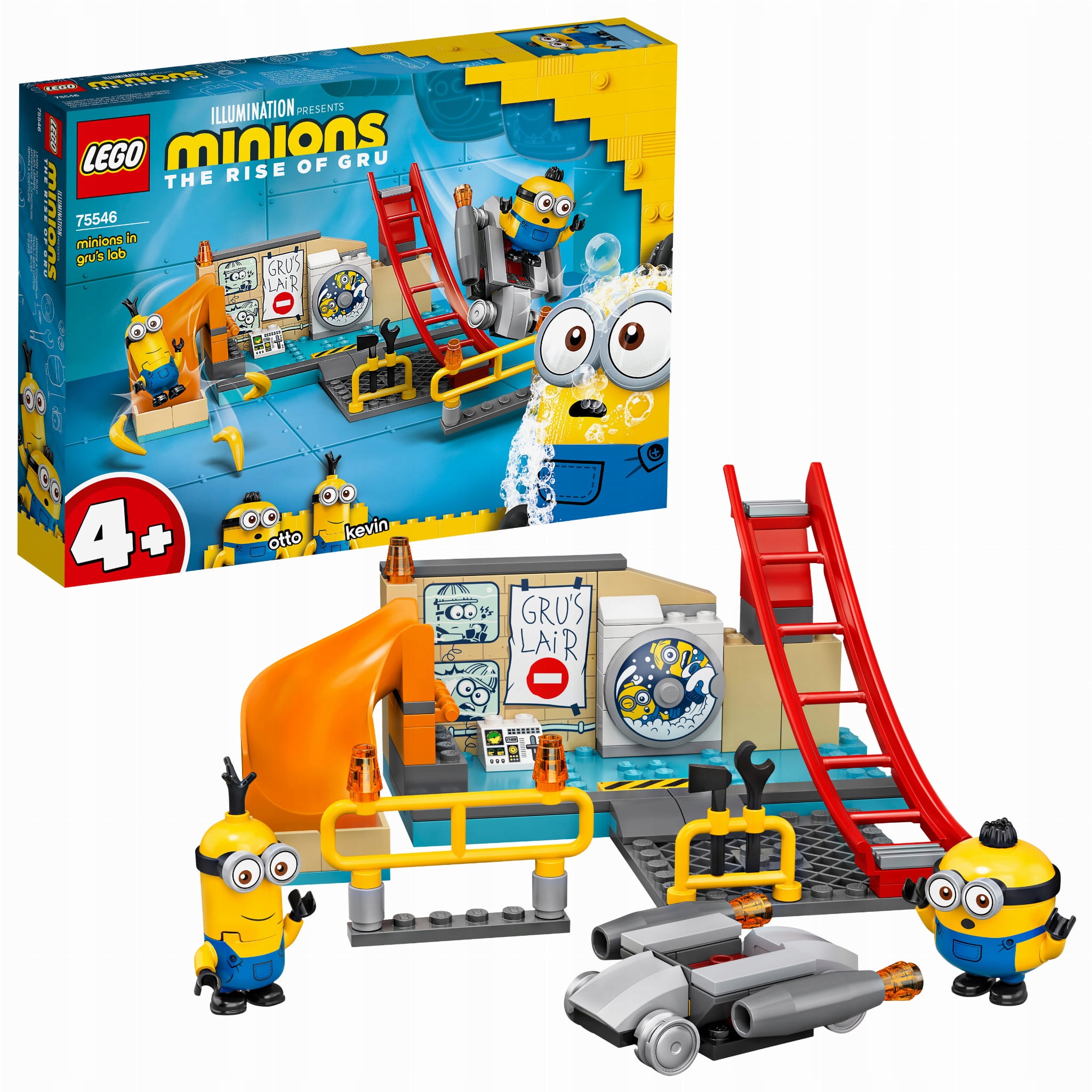 MINIONS IN GRU'S LAB