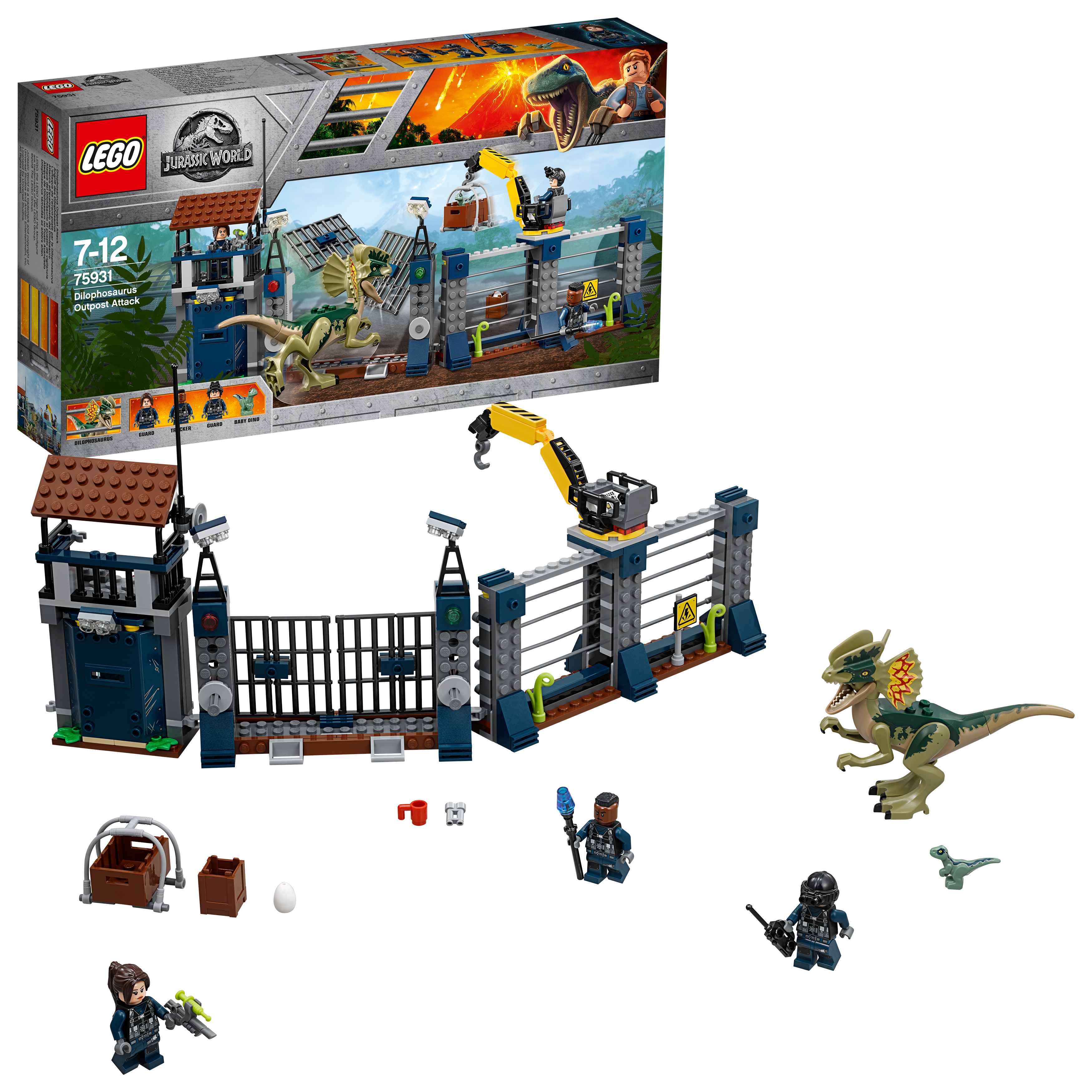Lego Dilophosaurus Attack