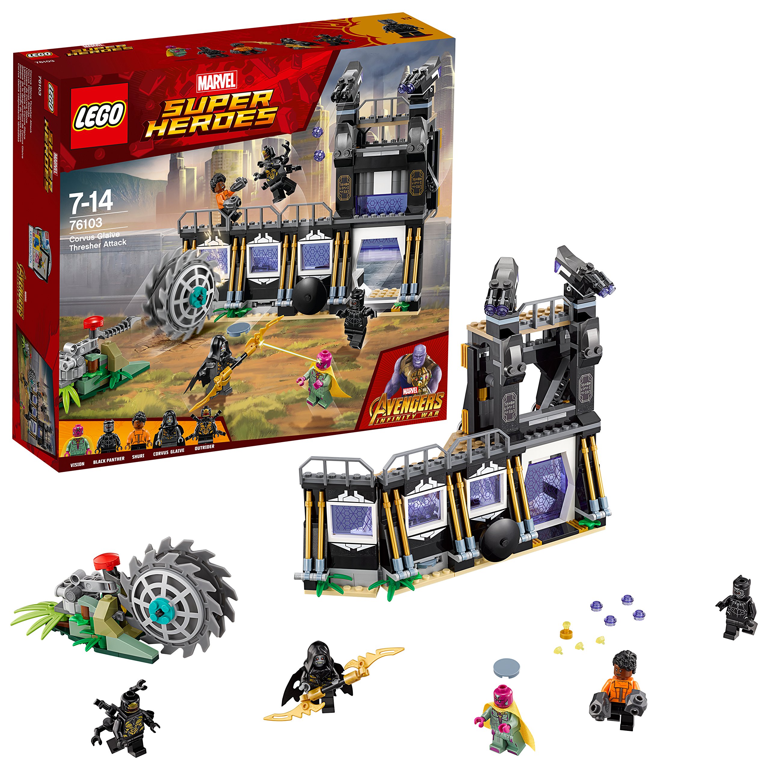 Lego Avengers Corvus Attack