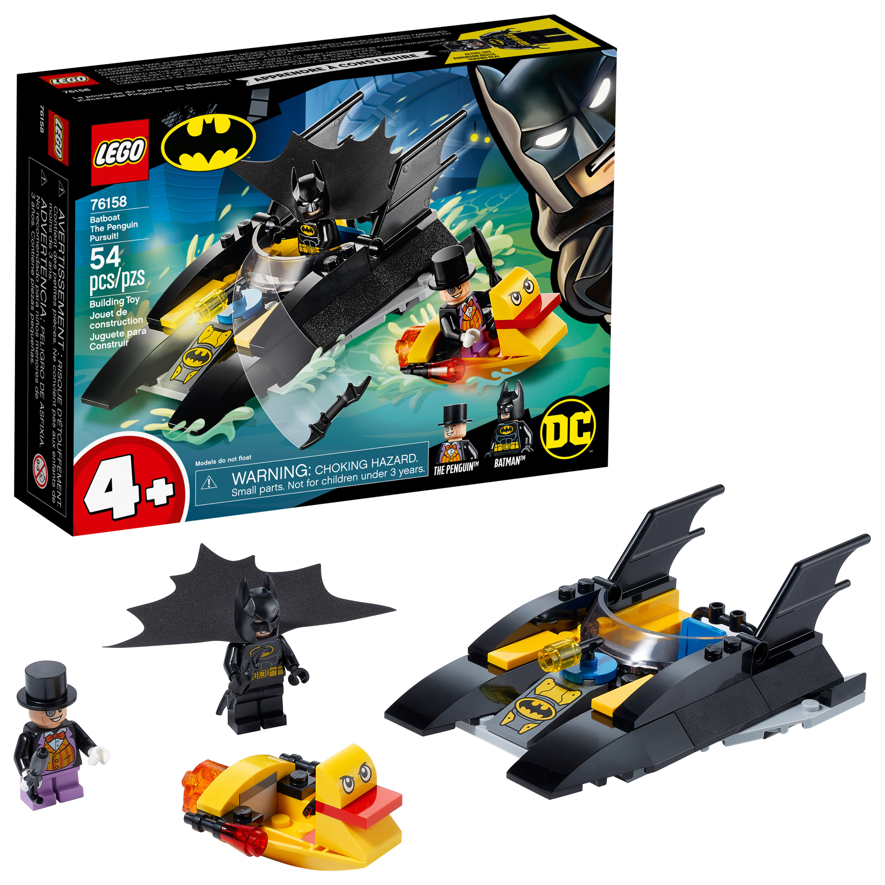 Batboat The Penguin Pursuit!