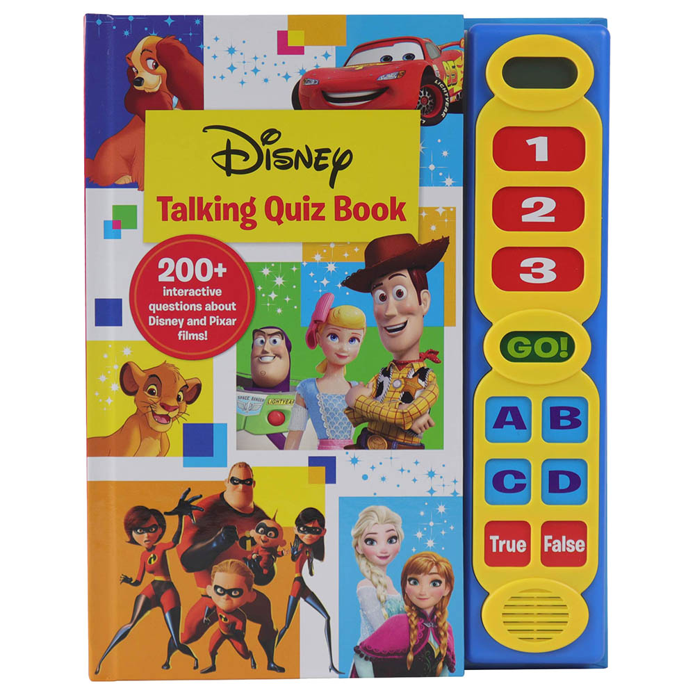 Talking Quiz Book Disney Pixar