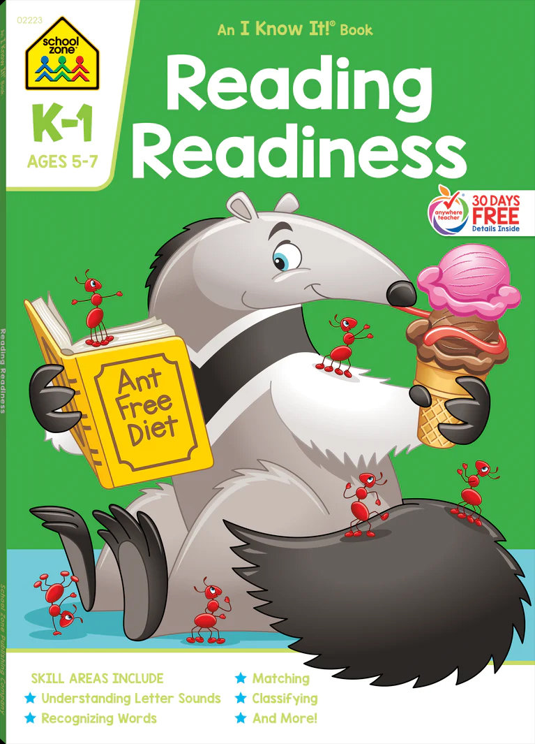 Reading Readiness K-1 Book