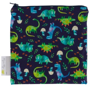 Snack Bag Blue Dino