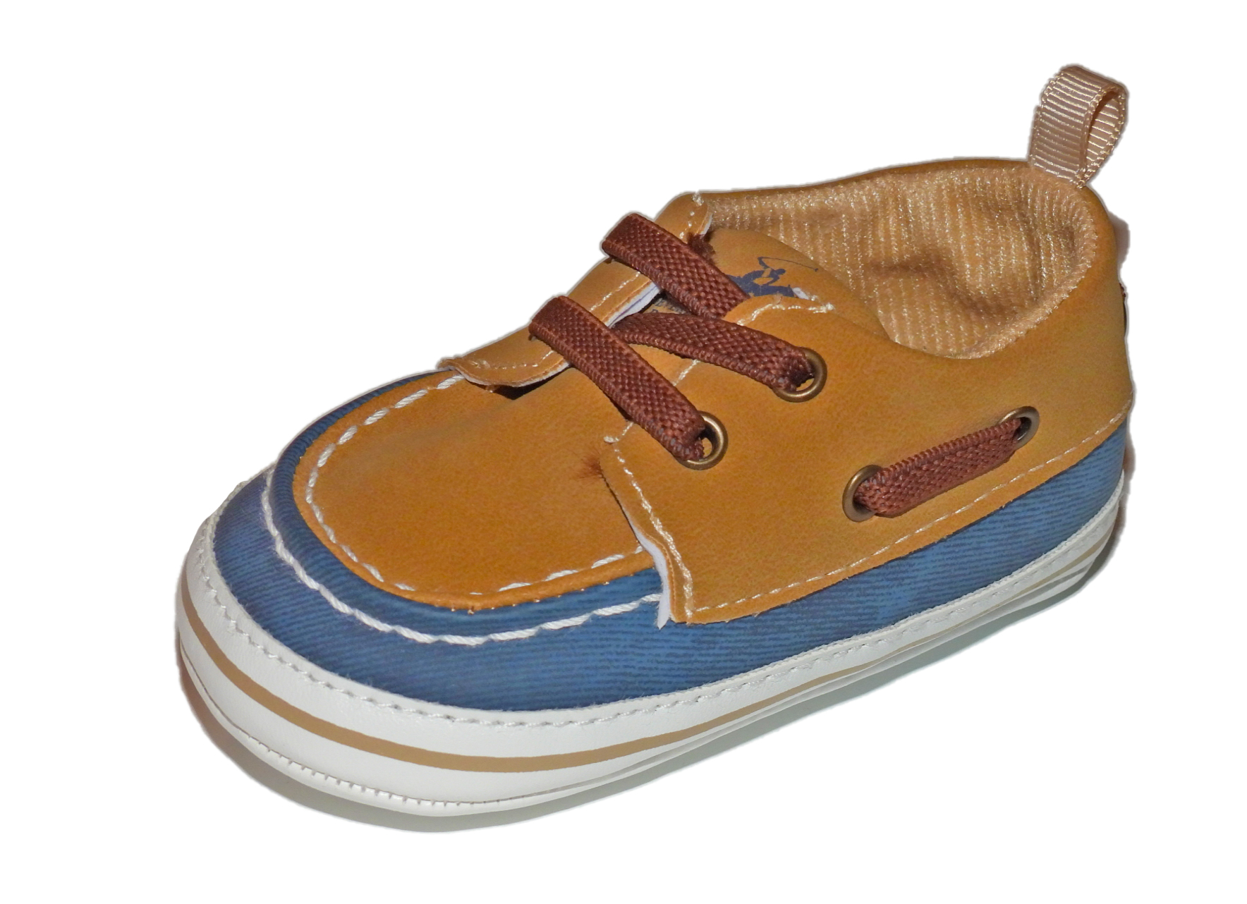 DENIM TAN SHOES