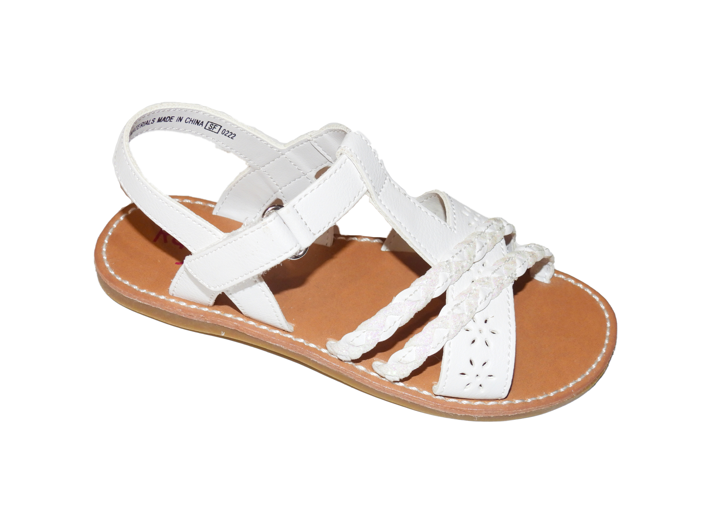 Hadley White Sandal