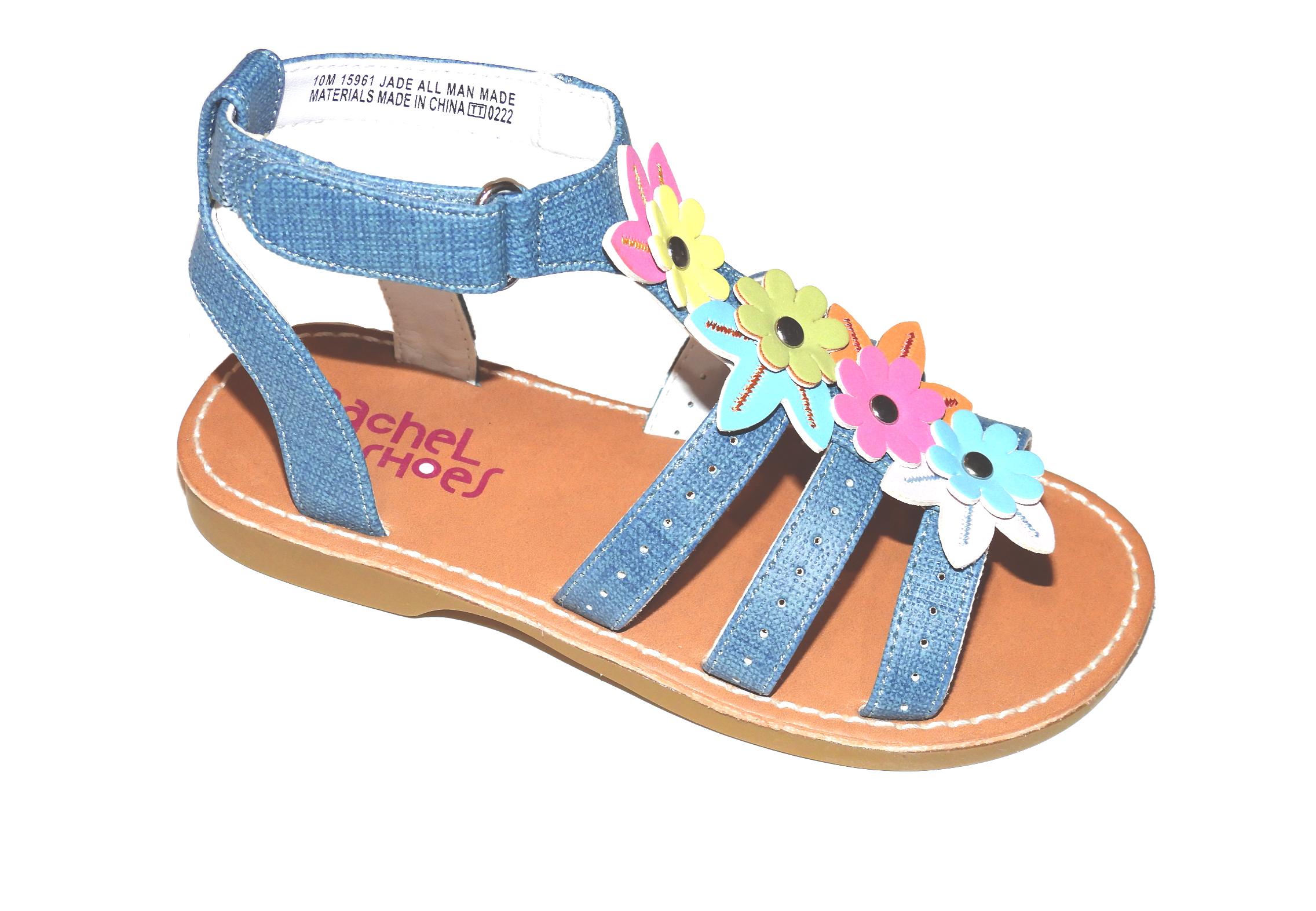 JADE DENIM MULTI SANDAL