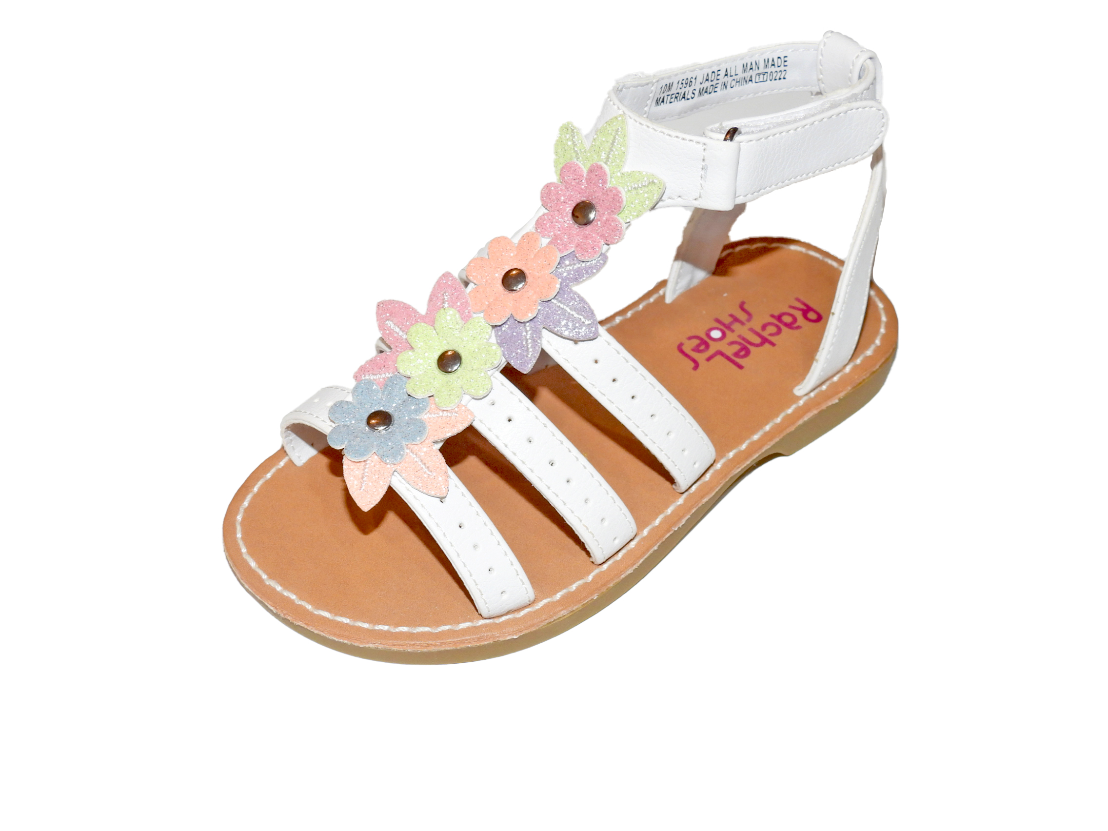 JADE WHITE MULTI SANDAL