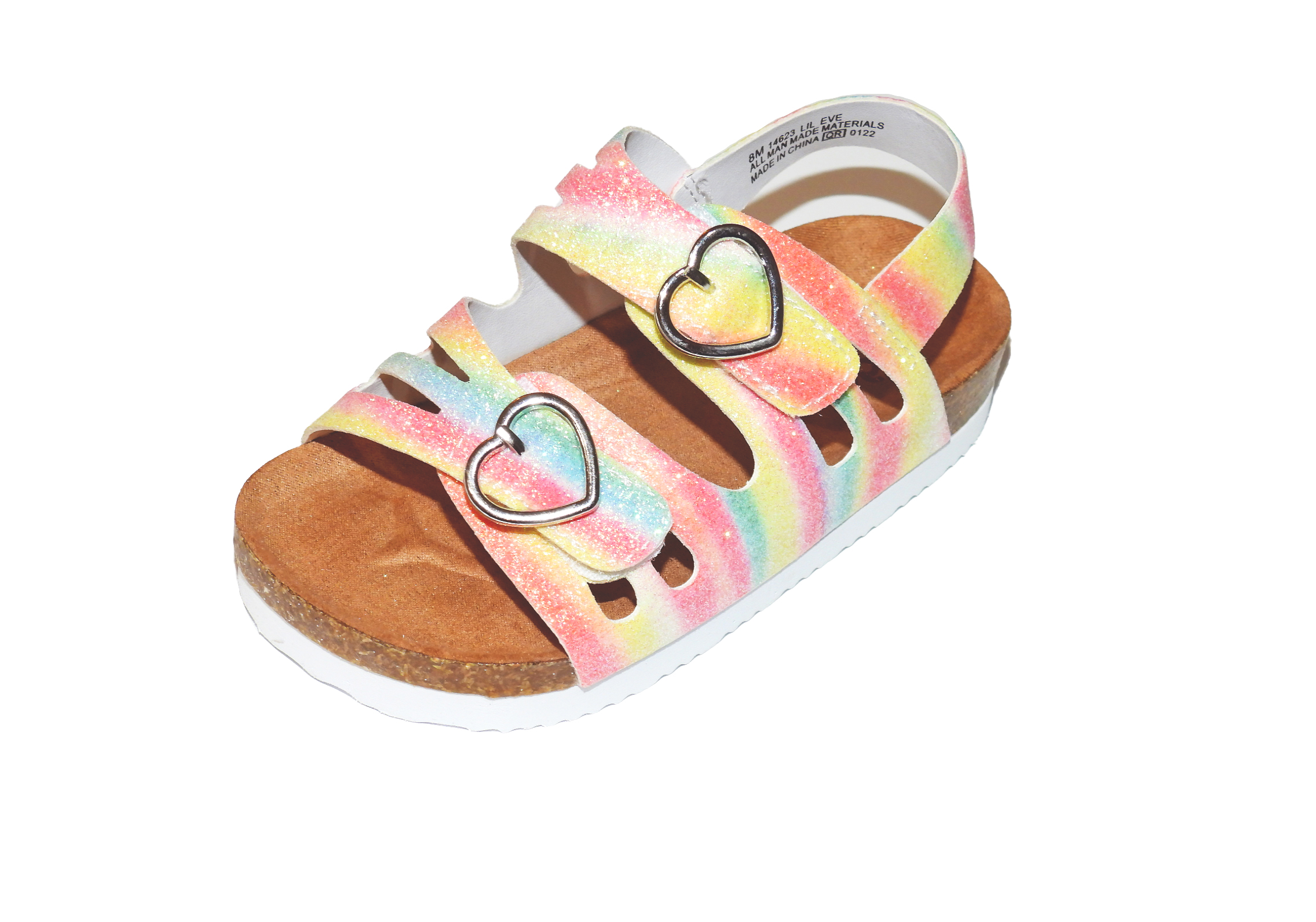 LIL EVE RAINBOW GLITTER SHOE