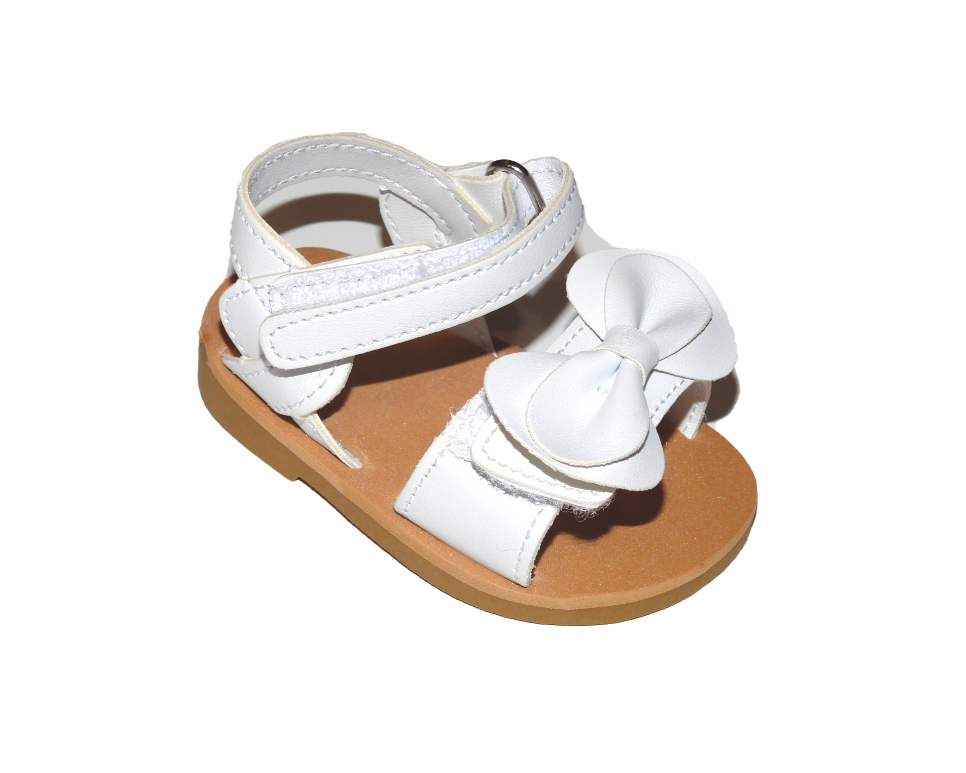 White Bow Sandal