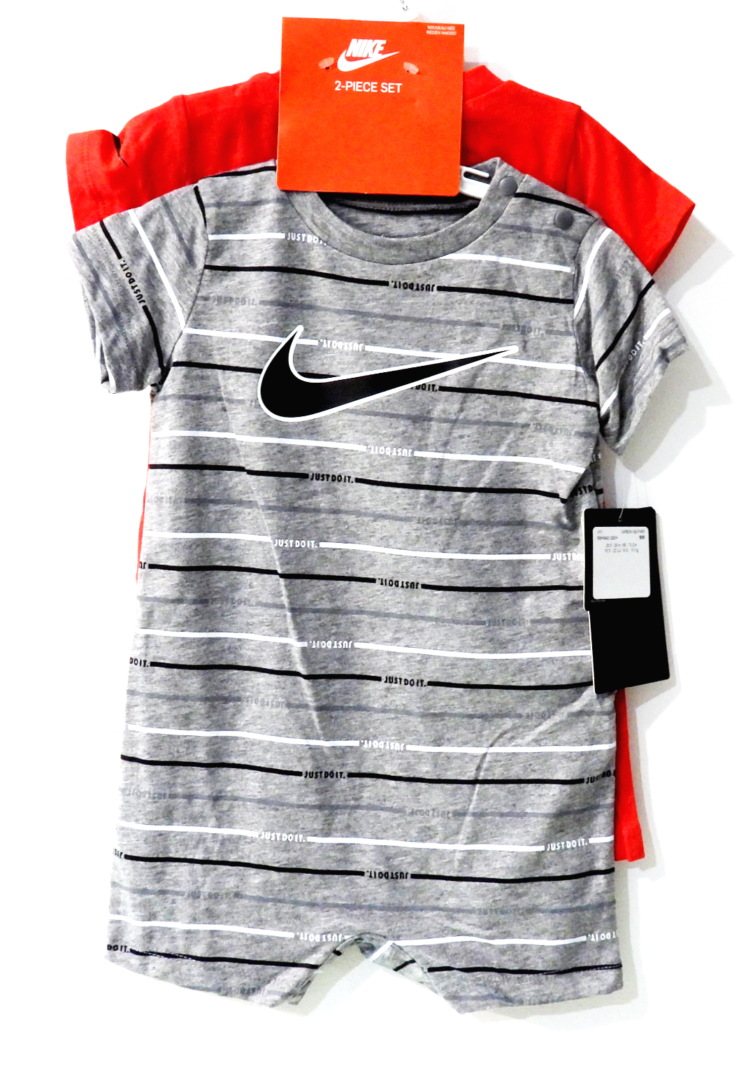 Nike 2pk Rompers