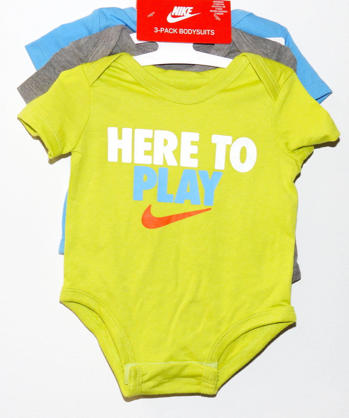 Nike 3pk Bodysuit