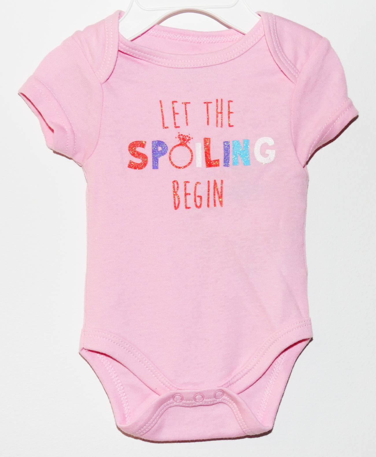 Let The Spoling Begin Onesie