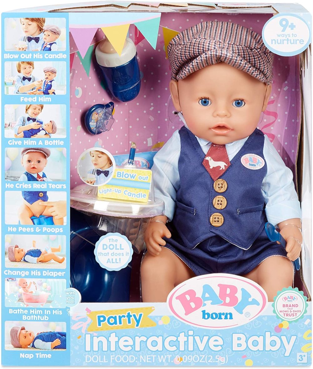 B  born Interactive Boy-blu eyes
