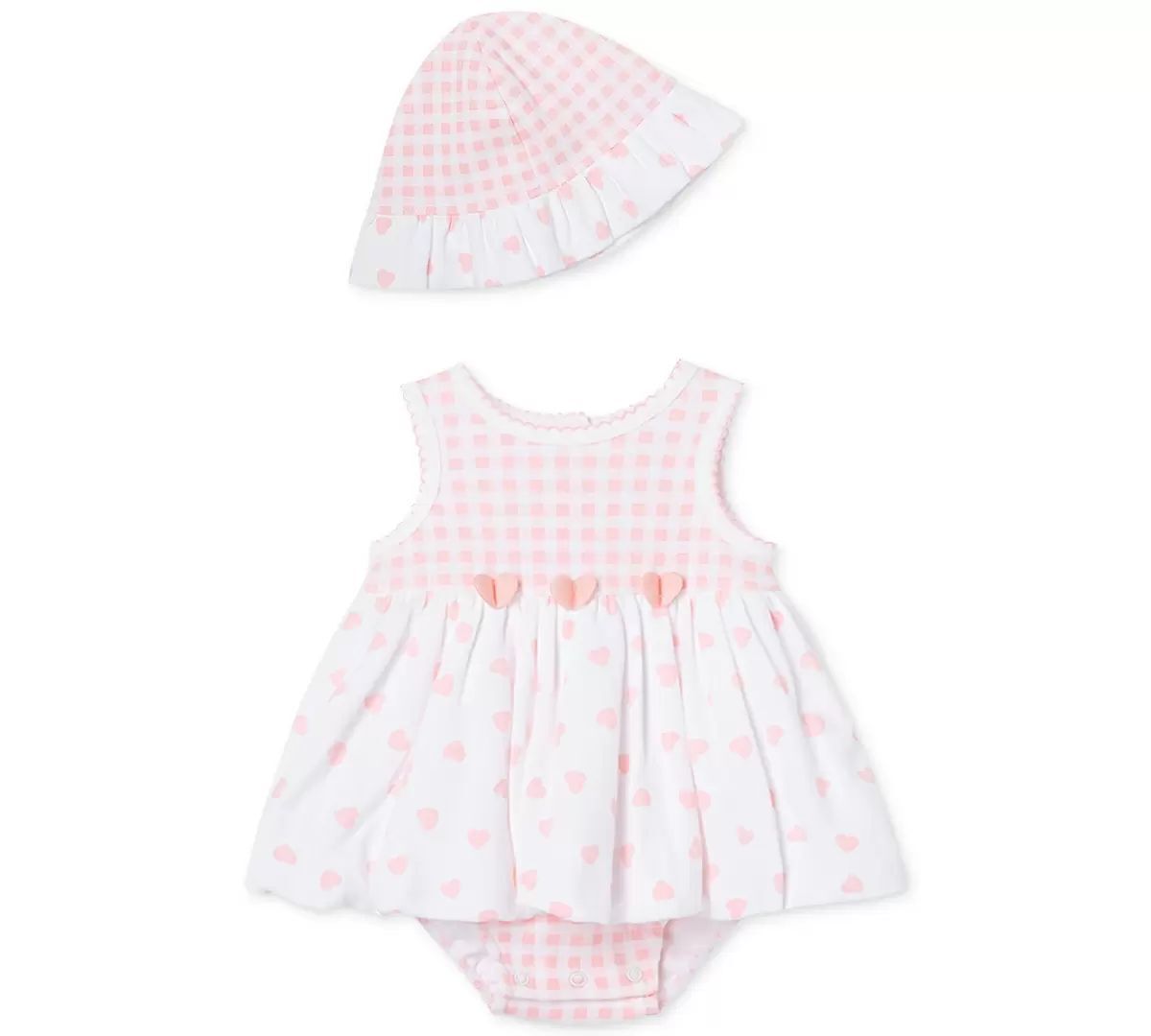 Hearts Popover  Pink