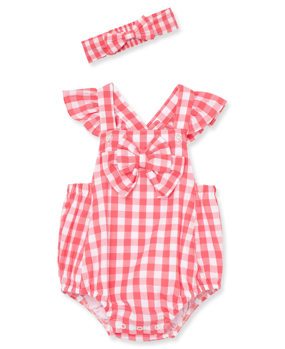 Gingham Bubble  Pink
