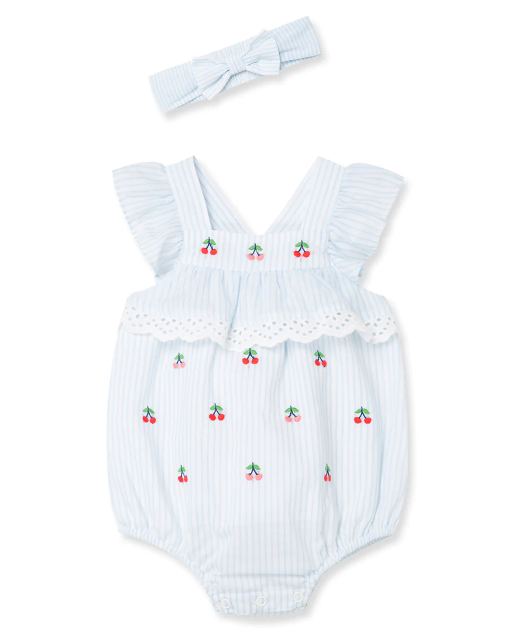 Cherries Bubble Dress Set