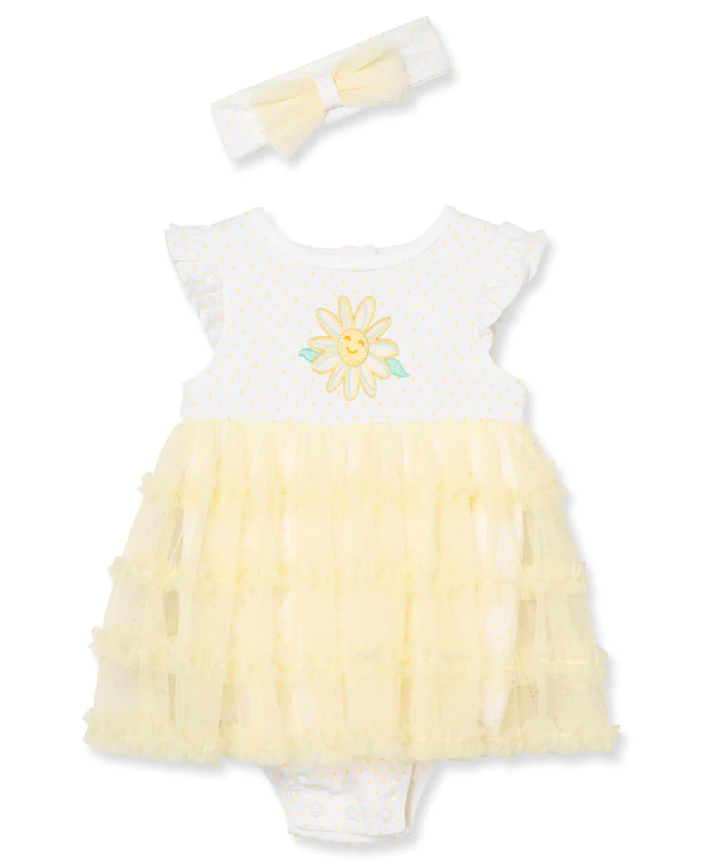 Daisy Face Popover  Yellow