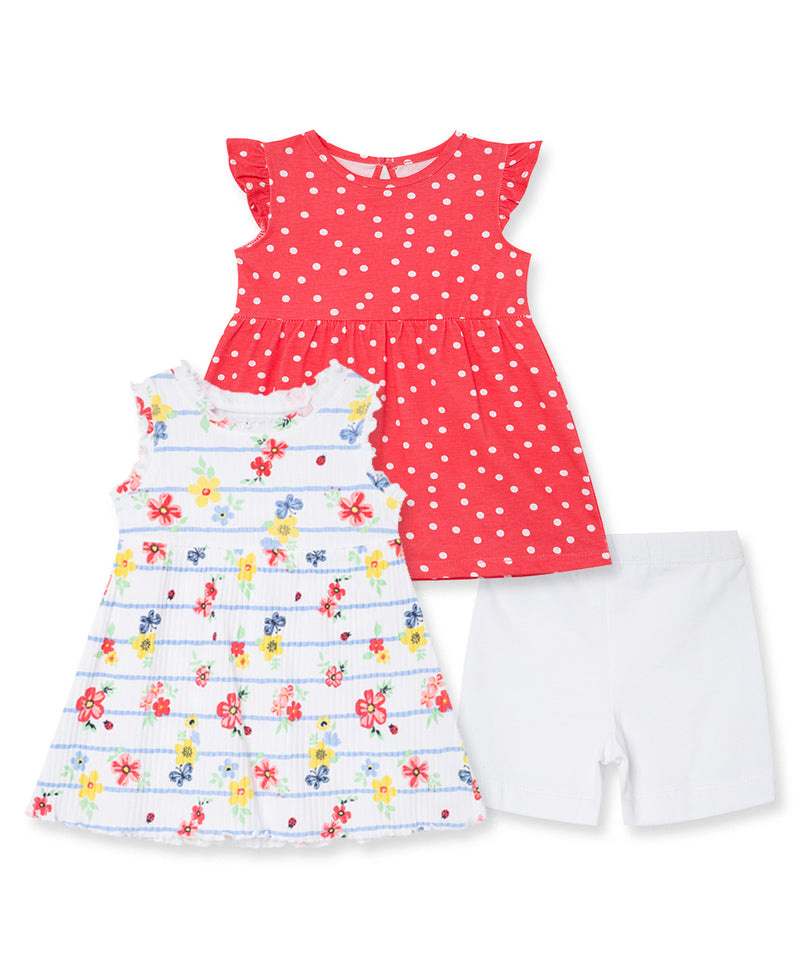 Garden Knit Dress Set  Floral