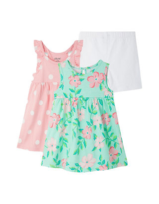 Floral Knit Dress Set  Floral