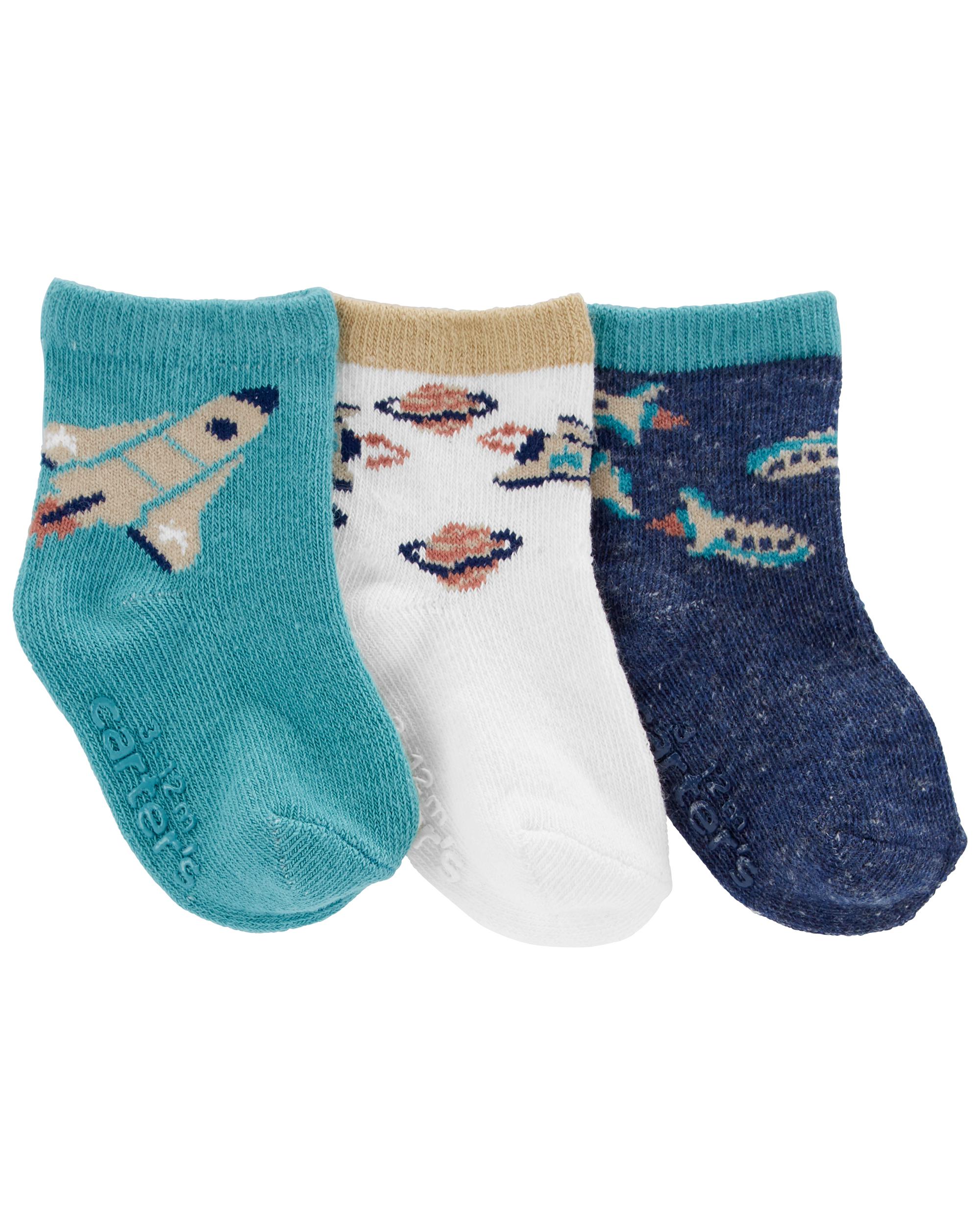 Carters 3pk Space Socks