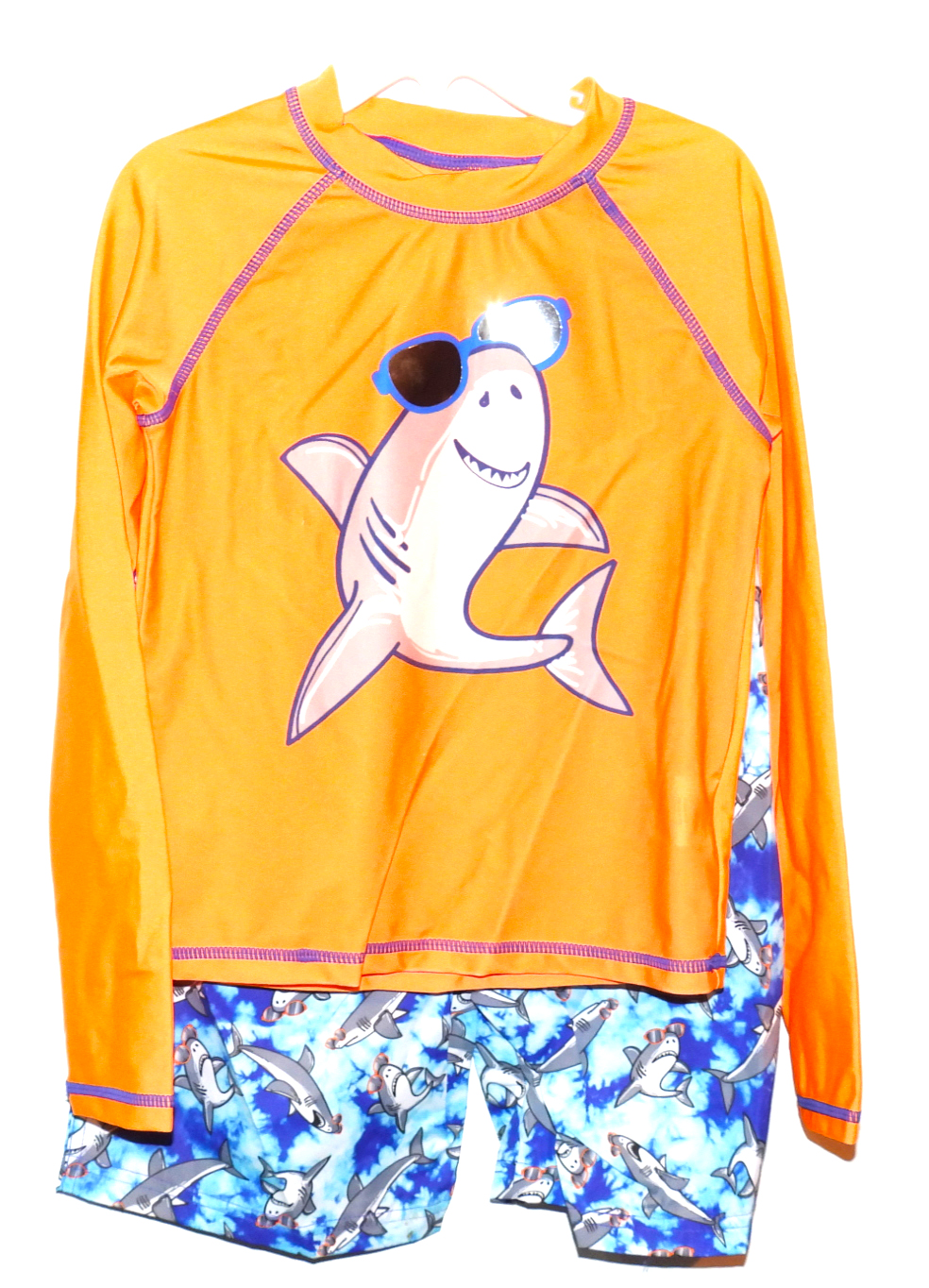 Cool Shark Rashguard Short Set