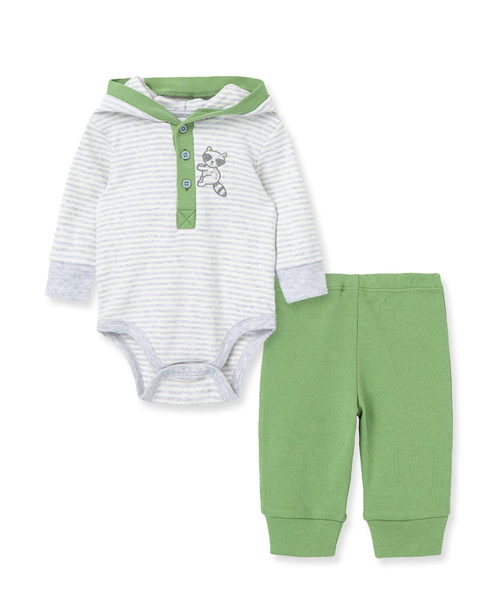 Raccoon Bsuit set