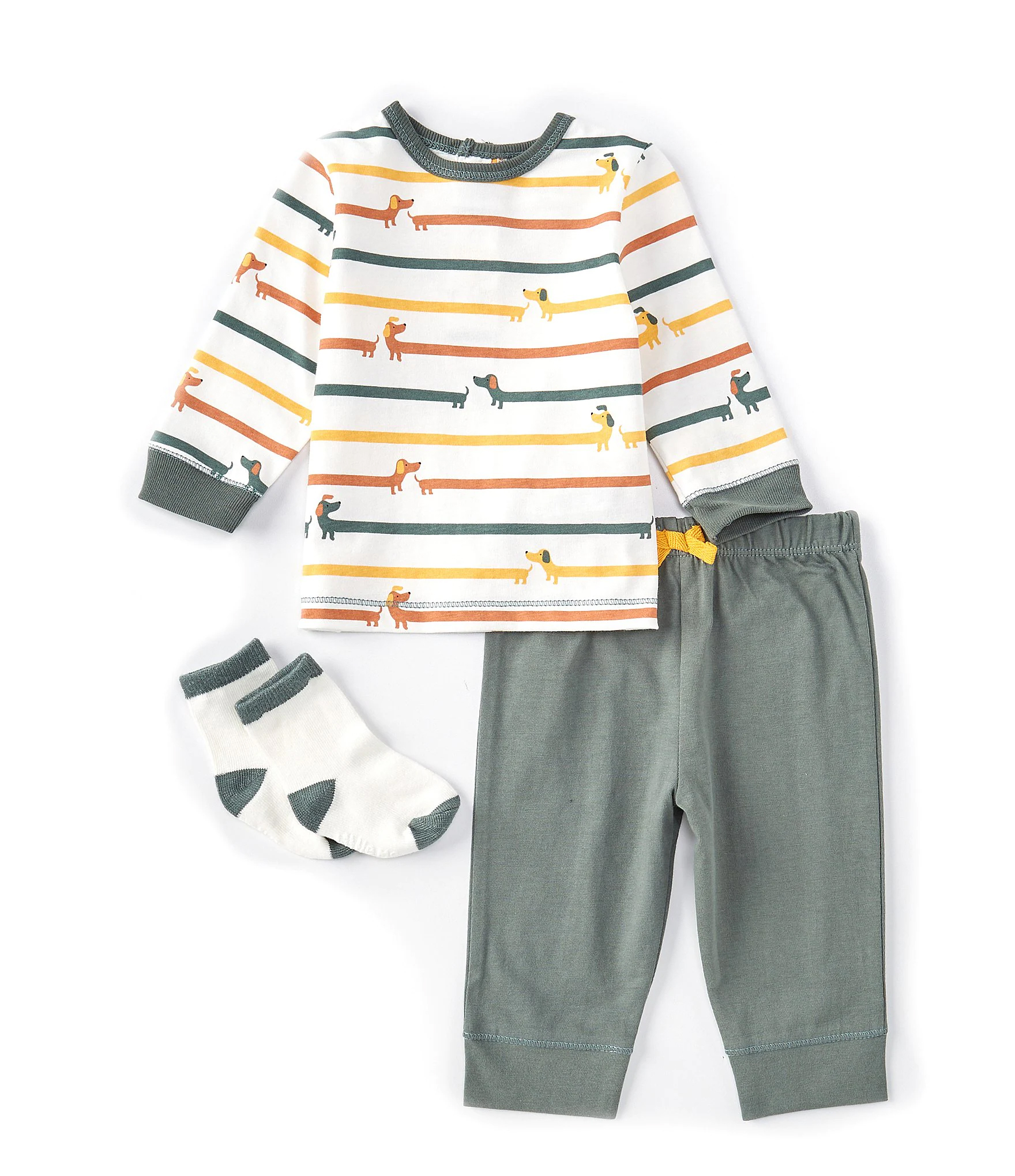 Puppy Stripe Jogger set