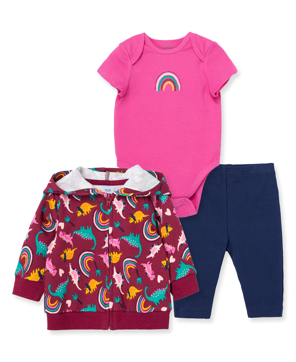 Dino 3pc Hoodie set
