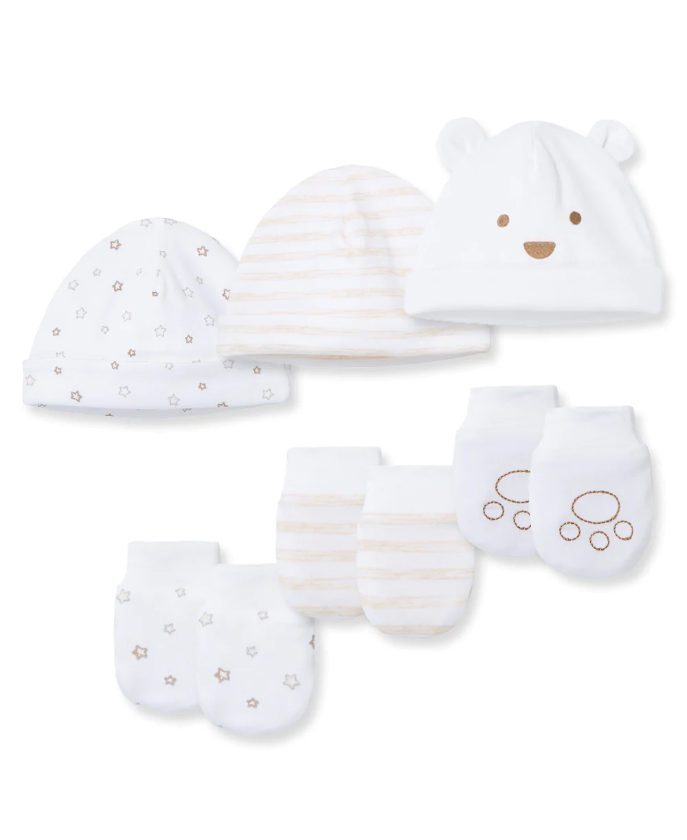 U 6pc Hat-Mitten set