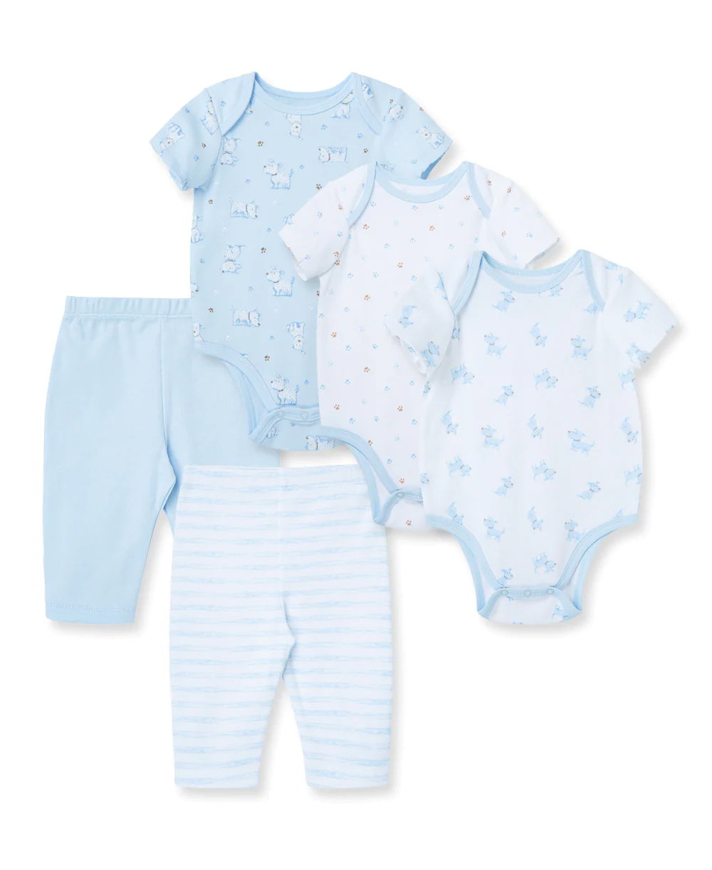 Pups 5pc Bsuit-Pant set