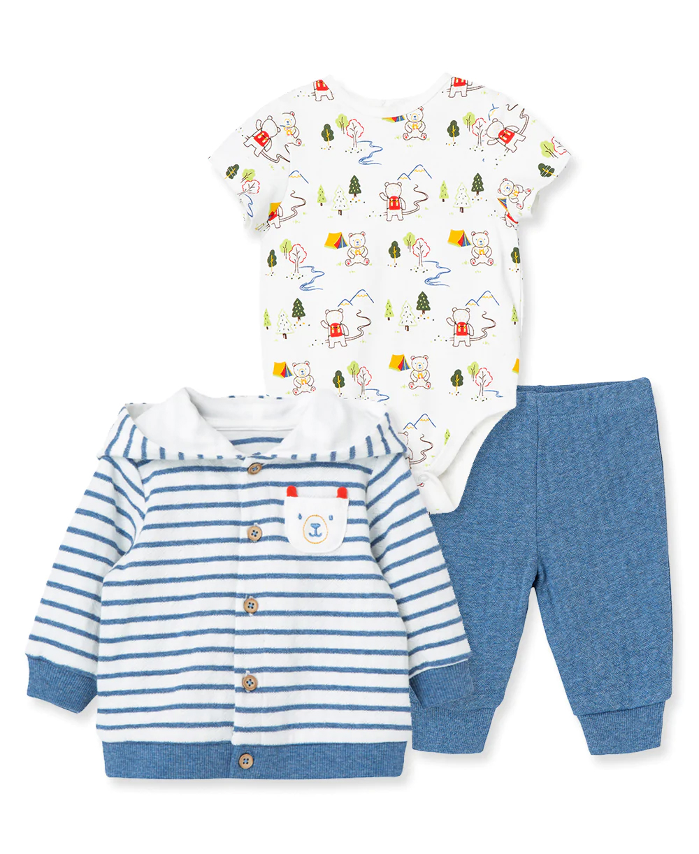 Wild Bears Cardi set